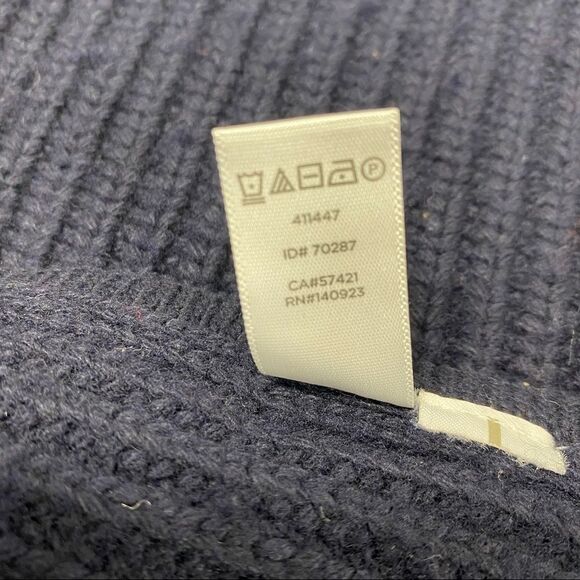 Loft Turtleneck Tie-Side Poncho - Picture 9 of 11